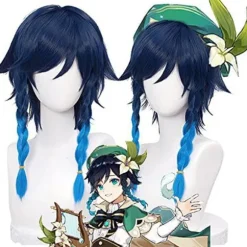 Wendy cos paryk original gud-serie anime spil gradient farvning omvendt fletning anime cosplay paryk