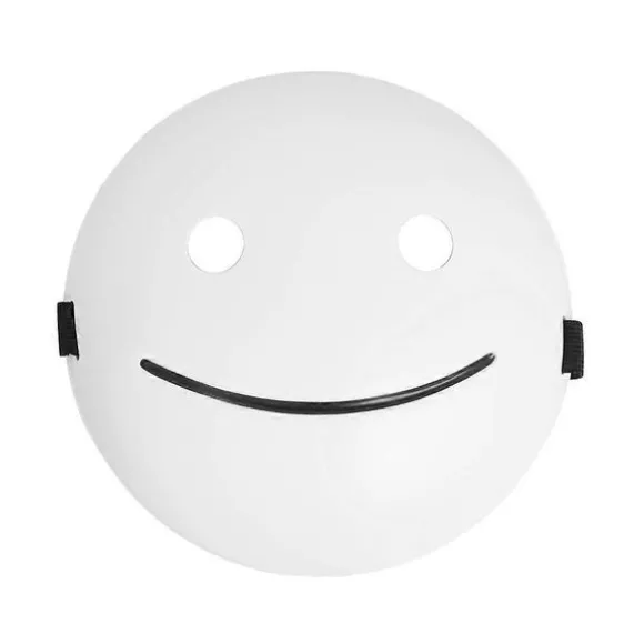 White Smile Dream Mask Cosplay Maske Rekvisitter til Halloween Karneval Party Maskerade