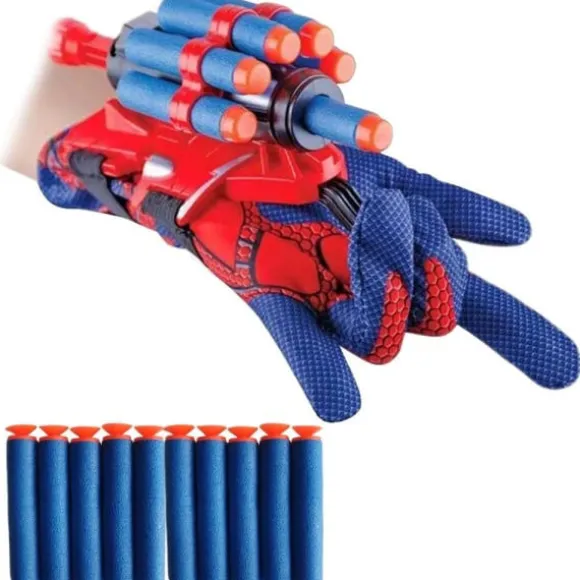 1x Spider-Man Handsker Web Shooter Handsker Cosplay Legetøj Prop Børn Gave