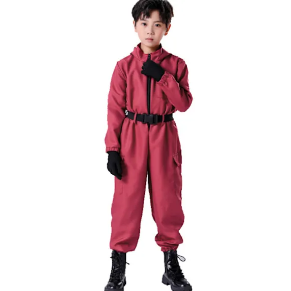 Xbi- Squid Game 2 Børnetøj med Maske Clothes+mask Clothes+Square Mask 130