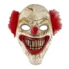 23,5x18cm, Joker Clown Latex Maske Halloween Horror Cosplay Kostume Tilbehør Til Voksne