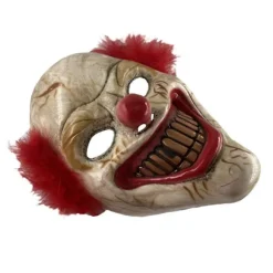 23,5x18cm, Joker Clown Latex Maske Halloween Horror Cosplay Kostume Tilbehør Til Voksne