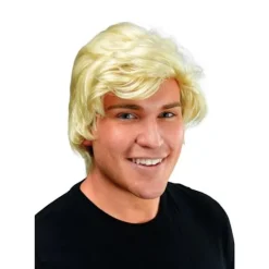 {xjxj}Bristol Novelty Herre Sidodel Paryk En Størrelse Blond Blond Blonde One Size