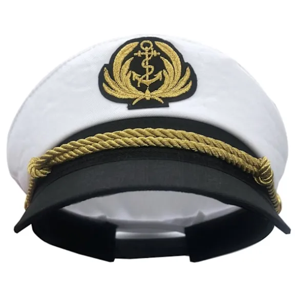 Yacht Kaptajn Hat Sømand Kaptajn Kostume Mænd Sømand Kasket Hue Navy Marine Hat