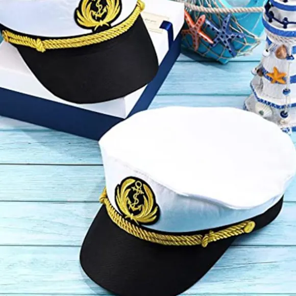Yacht Kaptajn Hat Sømand Kaptajn Kostume Mænd Sømand Kasket Hue Navy Marine Hat