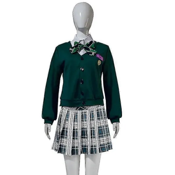 Zombie Campus Kostume Piger Plisseret Skoleuniform Cosplay All Of Us Are Dead Uniform Til Kvinder Mænd Female S