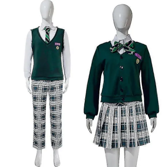 Zombie Campus Kostume Piger Plisseret Skoleuniform Cosplay All Of Us Are Dead Uniform Til Kvinder Mænd Female S