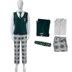 Zombie Campus Kostume Piger Plisseret Skoleuniform Cosplay All Of Us Are Dead Uniform Til Kvinder Mænd Female S